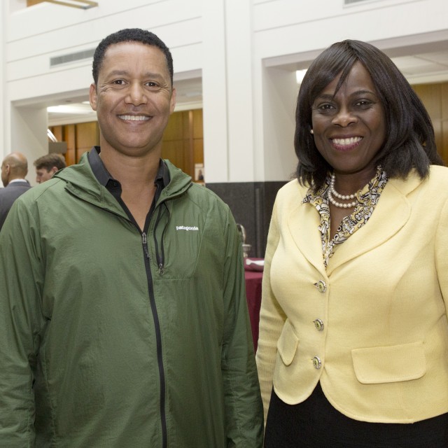 Zeray Alemseged and Funmi Olopade